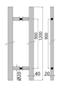 https://www.mdtrade.ro/image/catalog/produse/MD 633 BD BLACK - Maner H 1200mm dreptunghiular (1200x900x20x40x1.0) - date tehnice.png