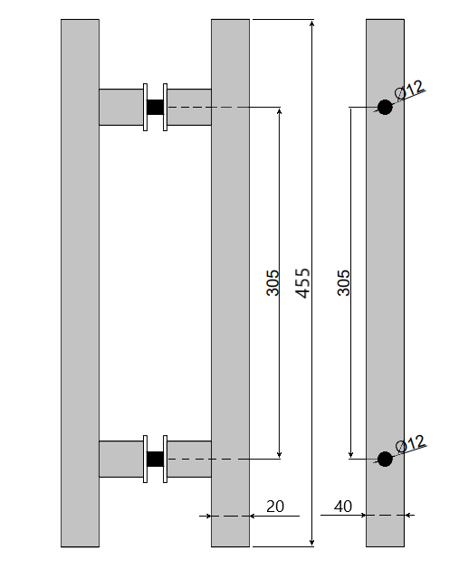 https://www.mdtrade.ro/image/catalog/produse/KOR-633P Maner rectangular tip H (h-455, int-305mm; 20x40mm) fisa tehnica.png