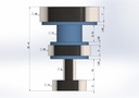 MD 231 G - Conector sticla - teava GOLD