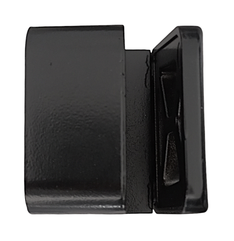 MD 310V Picior sustinere sticla 12-16mm, prindere laterala, din aluminiu, RAL9005