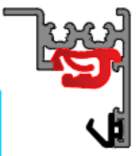 Profil perimetral baza AG Premium MW 