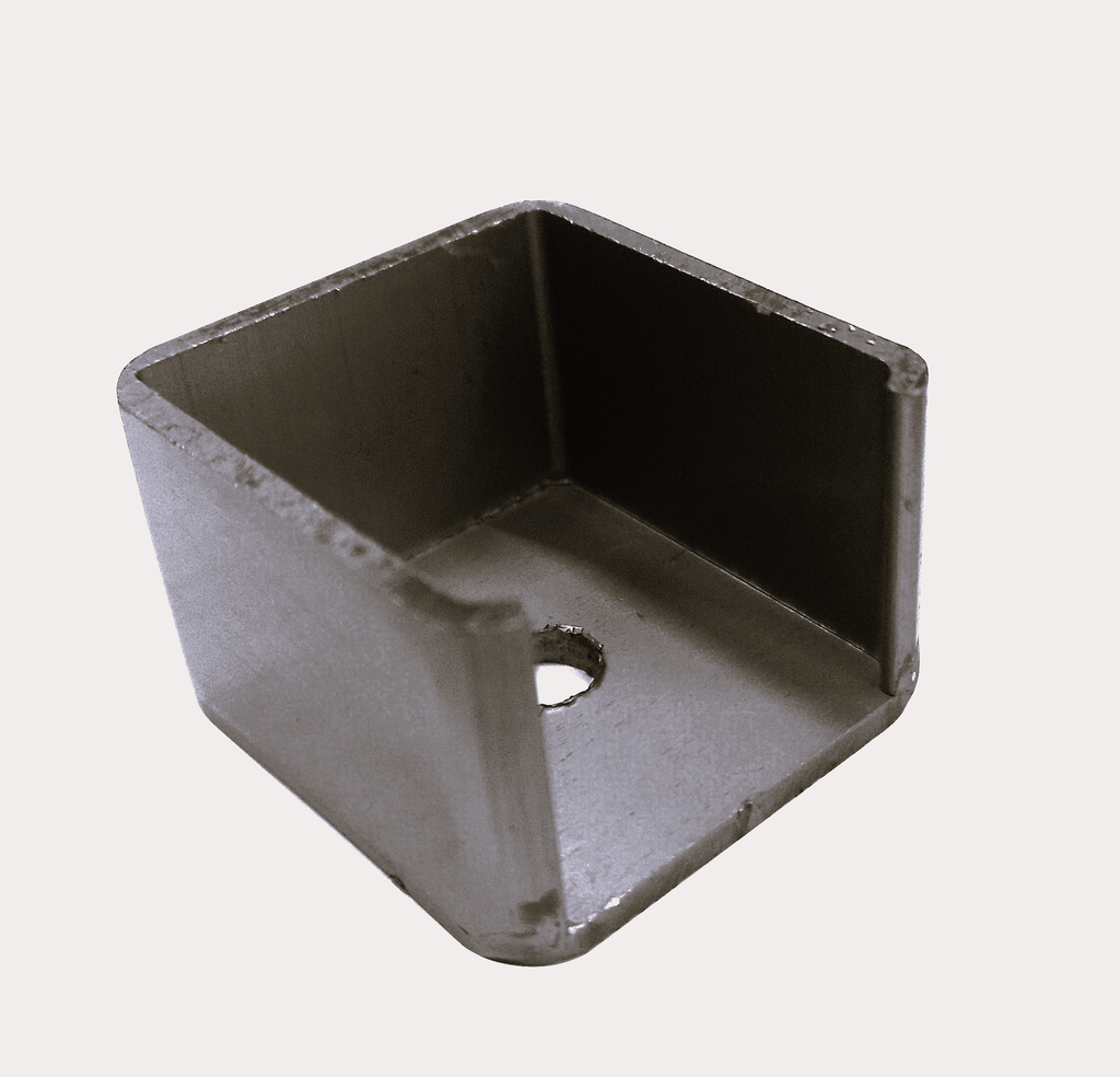 MD 304B Flansa perete - mana curenta 30x28 aluminiu RAL7016