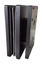 Balama Slim Gap perete-sticla Black
