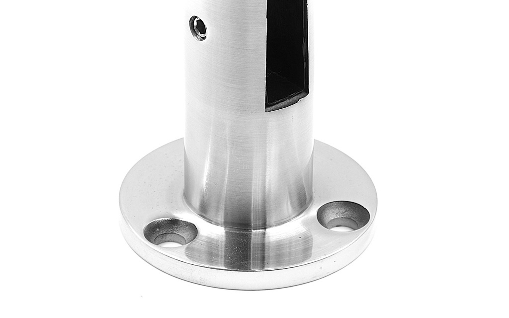MD SC-14 SSS Montant balustrada sticla h160mm (sicla 10-13.5mm) ROTUND