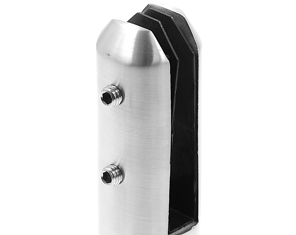 MD SC-14 SSS Montant balustrada sticla h160mm (sicla 10-13.5mm) ROTUND