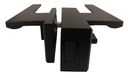 MAG/02S B Incuietoare magnetica SLIM pentru usa de sticla cu toc Black
