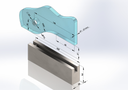 MD 110D NAT - Balama inferioara ANODIZAT