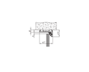 Kit ( toc usa L )  Aluminiu BLACK