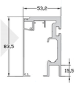 MD 170TR  Sina glisare 2.2m Black