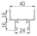 A208-40 OPK PS Profil capac lateral central tip B
