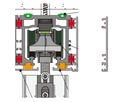 A321 OPK PS Capac lateral pentru sina de rulare sistem telescopic