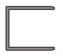 A327 OPK PS Profil tip U ajustare pentru usa POCKET