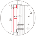A301 OPK PS Profil extensie toc sistem telescopic 