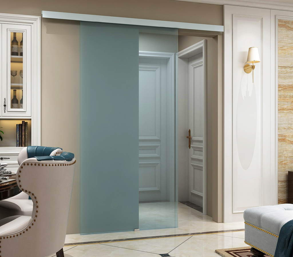 CN122892B OPK PS Set usa glisanta (80kg) cu amortizor cu sina si capac incluse L: 2,05m