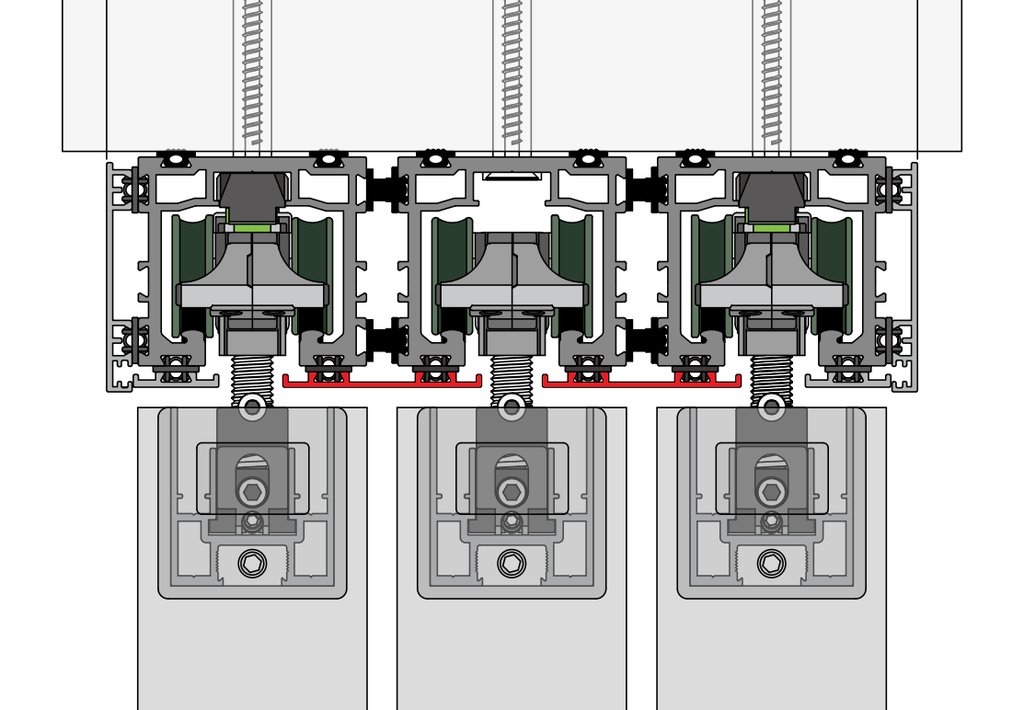 A309-40 OPK PS Profil Capac mascare inferior intermediar