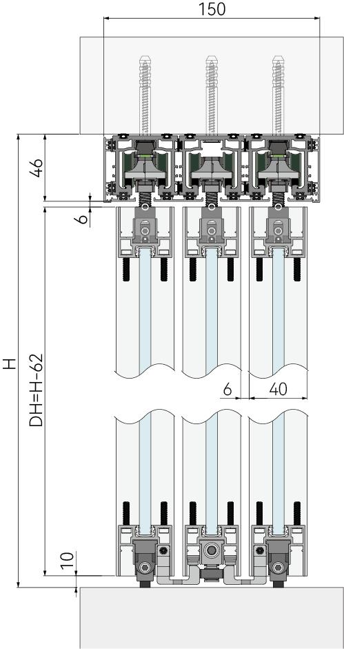 SET Telescop PS OPK BLACK