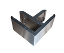 MD M006-ALUM-90 - Conector aliniere balustrada sticla-sticla 90* (10-13mm)