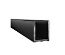 MD 15x20B - Profil U aluminiu BLACK 15x20mm
