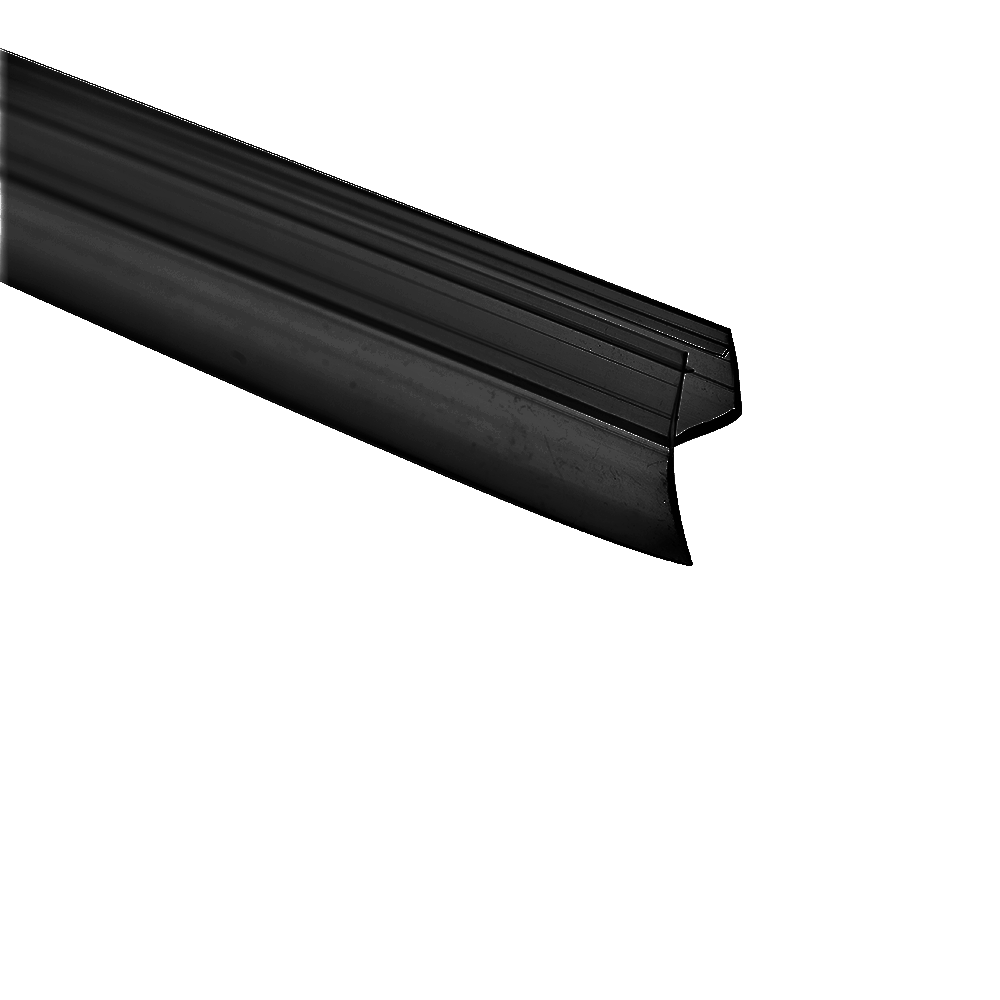 MD 204 B /8mm - PVC Seal-LIP LATERAL 180° (LEFT 8mm) h2200 BLACK