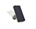 MD 244 B END CAP PIPE-GLASS 30x10 BLACK