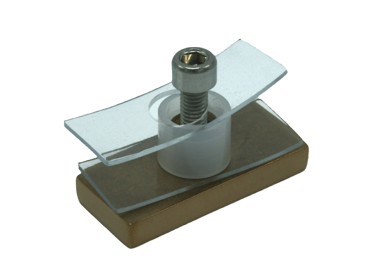 MD 244 GR Terminatie teava-sticla 30x10 GOLD ROSE