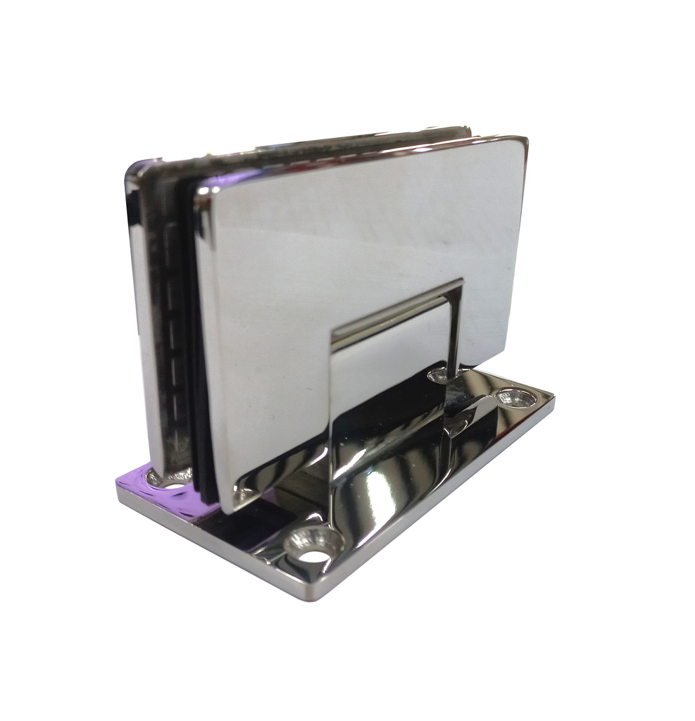 MD 301A PSS – 90° Wall-to-Glass Hinge with Full Plate