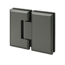 MD 303 GMG - Hinge glass-glass 180° GUNMETAL GRAY