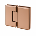 MD 303 GR - Hinge glass-glass 180° GOLD ROSE