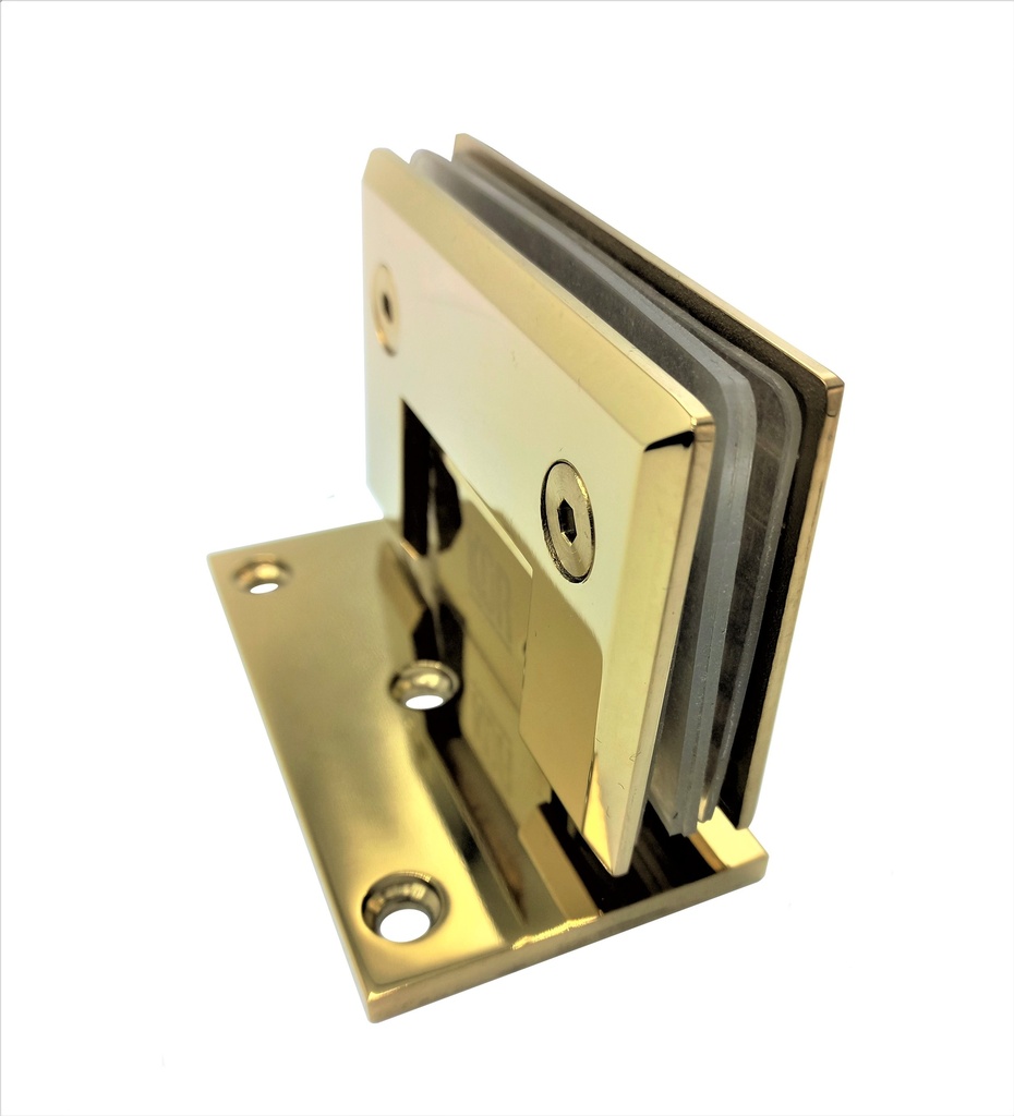 MD 305 G GOLD - Balama  perete-sticla90* (prindere unilaterala)