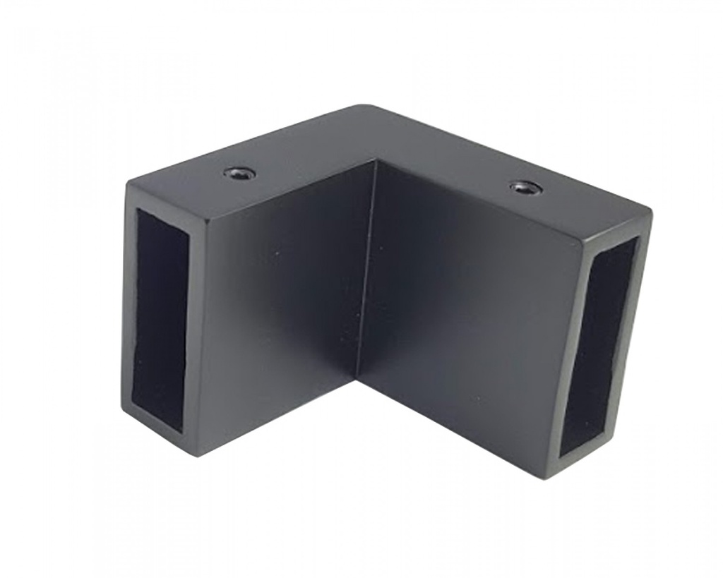 MD 315 B BLACK -  CONNECTOR PIPE - PIPE 90 DEGREES (PIPE 30x10)