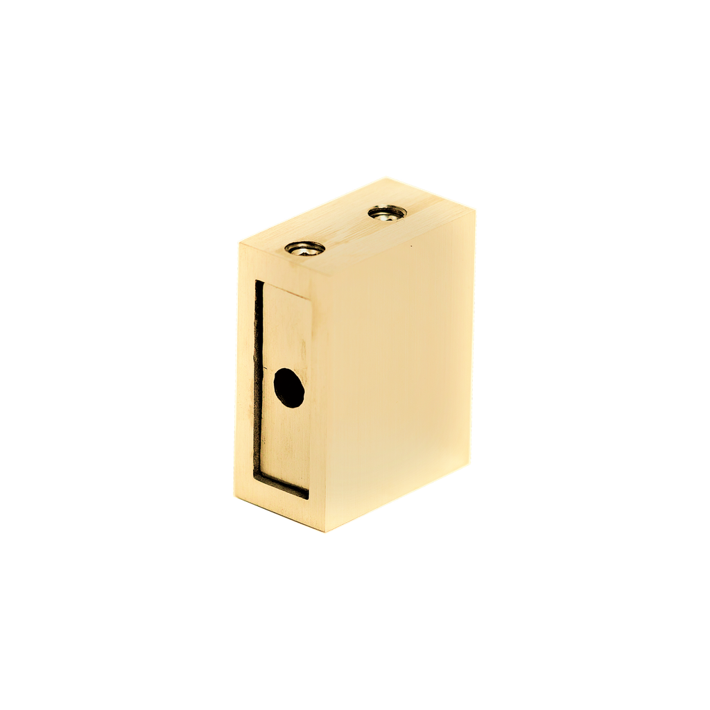 MD 318G GOLD - Conector perete - teava 30x10, 180°
