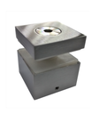 MD 40110P - 40x40x25mm Conector reglabil tip distantier patrat SSS