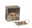 MD 55 SSS Incuietoare aplicata sticla sticla 70x60x37mm, sticla 10-12mm