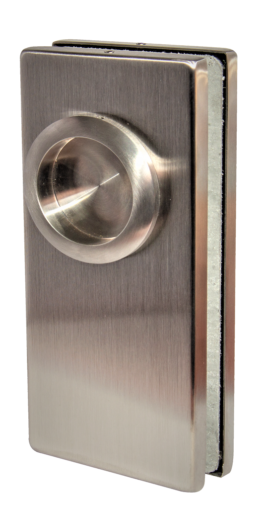 MD 56K SSS Contraplaca Incuietoare cu scoica, 70x32x155mm, sticla 10-12mm