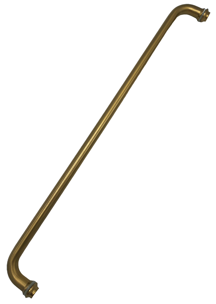 MD 617C-610 SATIN GOLD - Pull Handle / Towel Bar, ONE-SIDED  CC610x19x1.0