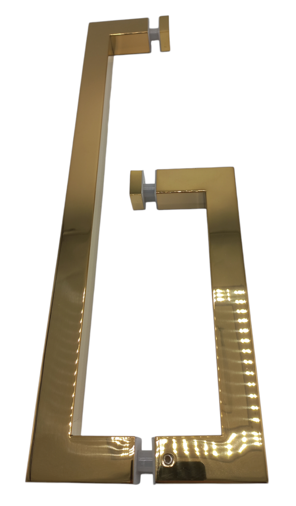MD 625 G GOLD - Pull Handle / Towel Bar RECTANGULAR 400x200x25