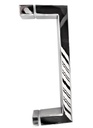 MD 628-1 PSS - HANDLE RECTANGULAR WITH Pull Knobs, INTERAX 203mm, 19x19
