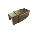 MD 6540B Piesa imbinare mana curenta aluminiu BRONZ