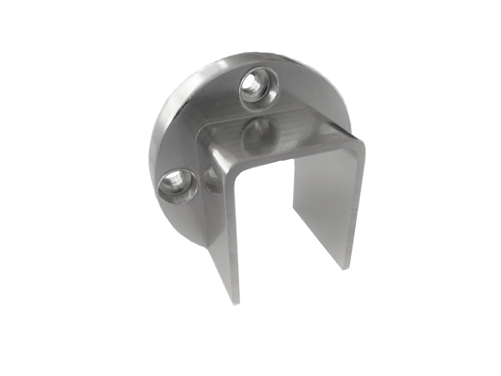 MD 6540F Flansa perete - mana curenta aluminiu natural