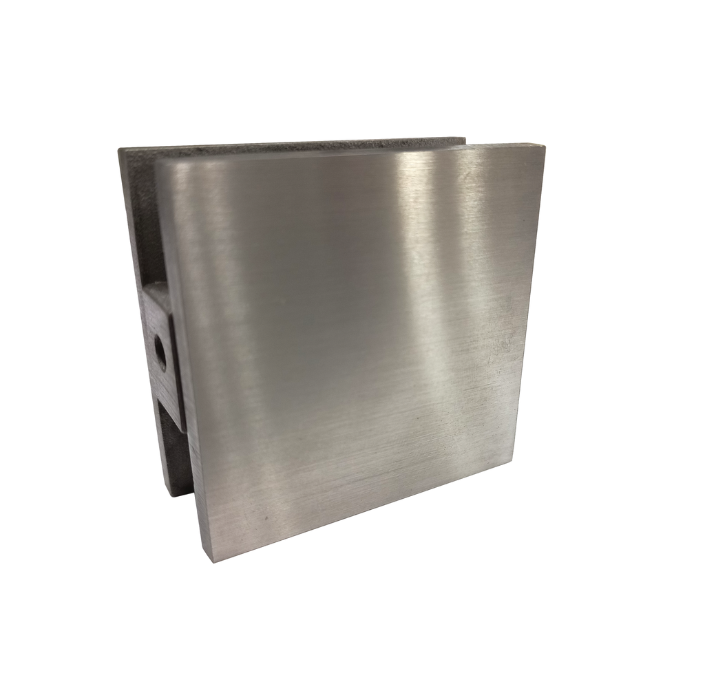 MD 721-1  SSS - CONNECTOR WALL-GLASS ONE SINGLE HOLE 45*45*90° SSS