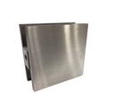 MD 721-1  SSS - CONNECTOR WALL-GLASS ONE SINGLE HOLE 45*45*90° SSS