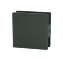 MD 721P GMG - CONNECTOR WALL-GLASS ONE SINGLE HOLE 45*45*90° GUNMETAL GRAY