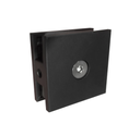 MD 721W BLACK - CONNECTOR WALL-GLASS 90° (45x50, 1HOLE WALL)