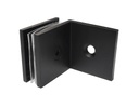 MD 722 B - Conector sticla-perete 90° BLACK
