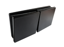 MD 724 B - CONNECTOR GLASS-GLASS 180° BLACK