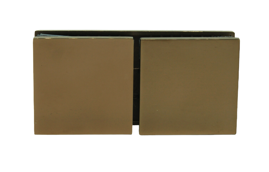 MD 724 GR - Conector sticla-sticla 180° GOLD ROSE
