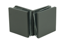 MD 725P GMG - CONNECTOR GLASS-GLASS 90° (SQUARE) GUNMETAL GRAY