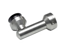 MD 807A SSS - Conector perete-sticla reglabil nereglabil (cu freza) SSS
