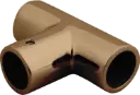 MD 902 GR - CONNECTOR PIPE-PIPE 3 DIRECTIONS GOLD ROSE
