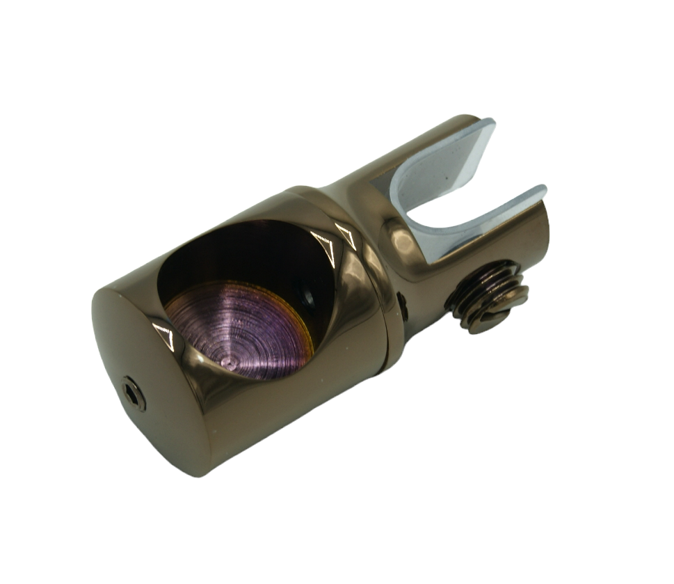 MD 914A GR - Conector stabilizare teava-sticla (inchis) GOLD ROSE